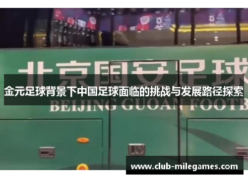 金元足球背景下中国足球面临的挑战与发展路径探索