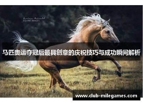 马匹奥运夺冠后最具创意的庆祝技巧与成功瞬间解析